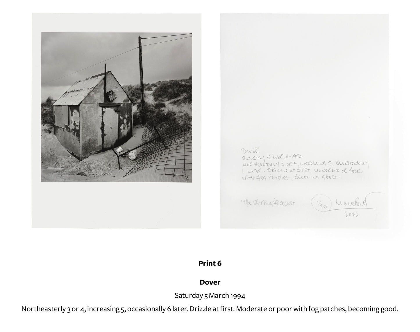 The Shipping Forecast - Special Portfolio Edition