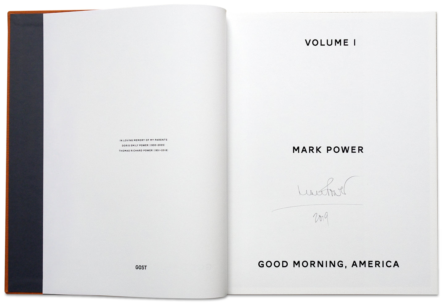 Good Morning, America (Volume I) - Signed