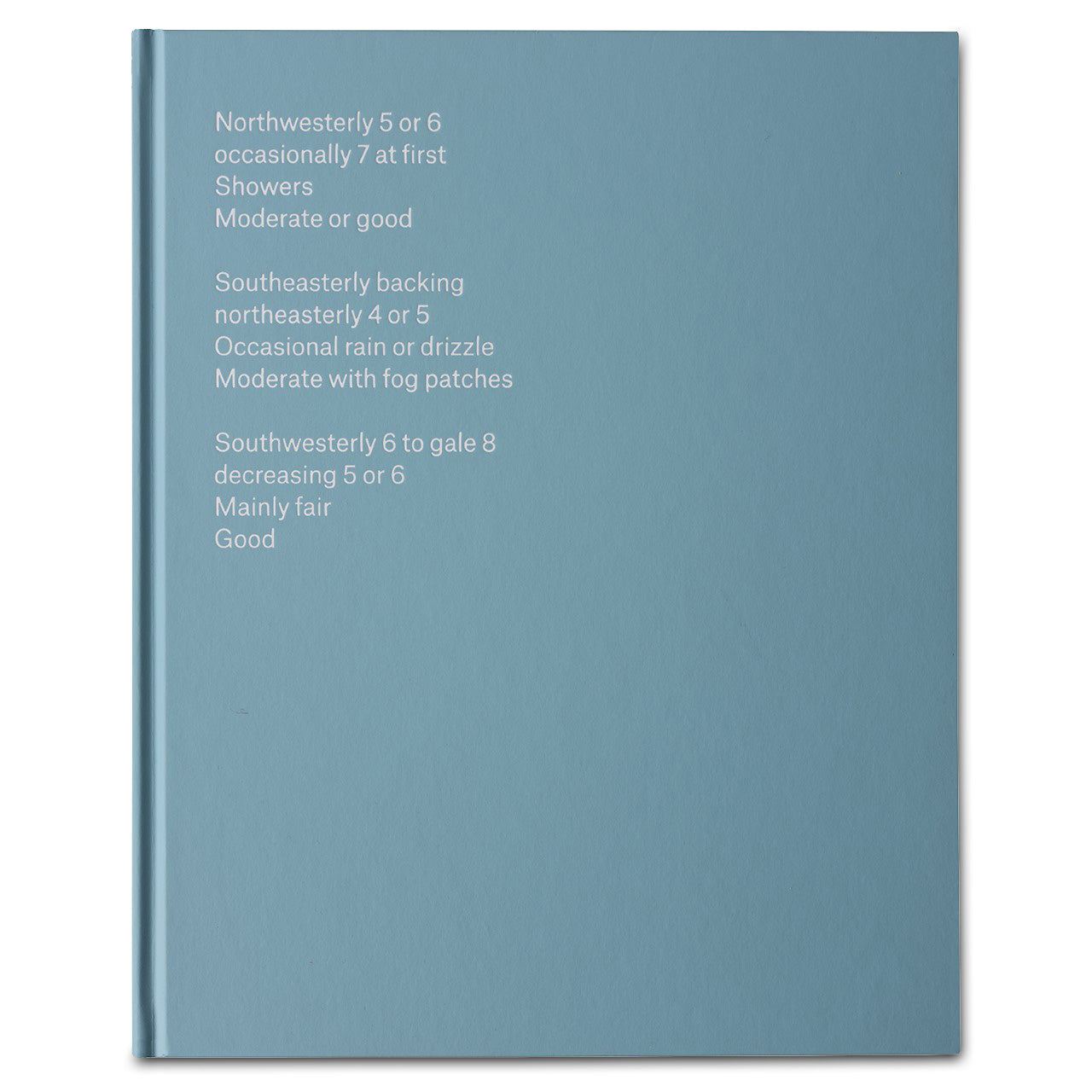 The Shipping Forecast - Signed